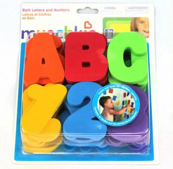 36 шт./компл. буквы цифры детские игрушки для малышей обучающий инструмент игры в