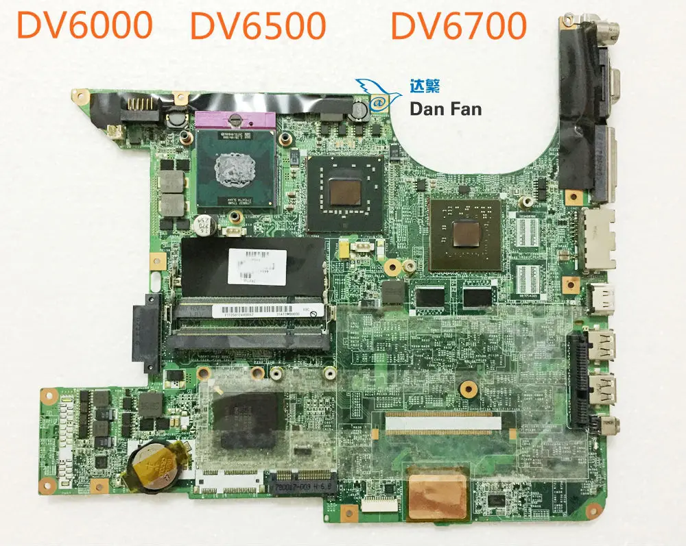 

Материнская плата 446476-001 для ноутбука HP Pavilion DV6000, DV6500, DV6700, DA0AT3MB8F0, 100% Протестировано, полностью работает