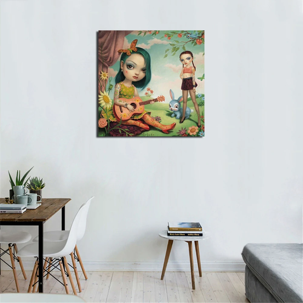 Постеры из холста Mark Ryden Christina Ricci настенные художественные рисунки декоративная