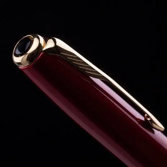 Red gold clip Школьные принадлежности, STOHOLEE ручка, канцелярские принадлежности, сонет, шариковая ручка, золото, серебро, каваи, ручки для письма - Цвет: Red gold clip