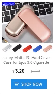 Роскошный кожаный чехол для Iqos 3,0, аксессуары для сигарет, защитный чехол с защитой от царапин из мягкого ТПУ+ чехол из искусственной кожи для Iqos 3,0 3