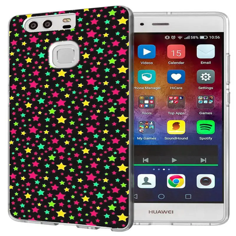 Для Huawei P9 Lite/P8 Lite/P10Lite Y5 II 2 Y5ii мягкий чехол из ТПУ с узором Дизайн Китти коготь