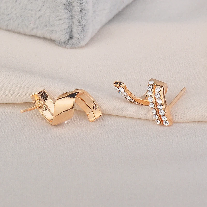 Мода 2016 Горячая продажа AAA кубический циркон объемные серьги-гвоздики серебряные