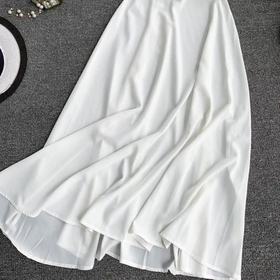 Белый Young Gee Boho женское повседневное летнее вечернее праздничное платье с открытой спинкой пляжное платье без рукавов сексуальное с v-образным вырезом Спагетти ремень Длинные платья макси - Цвет: Белый