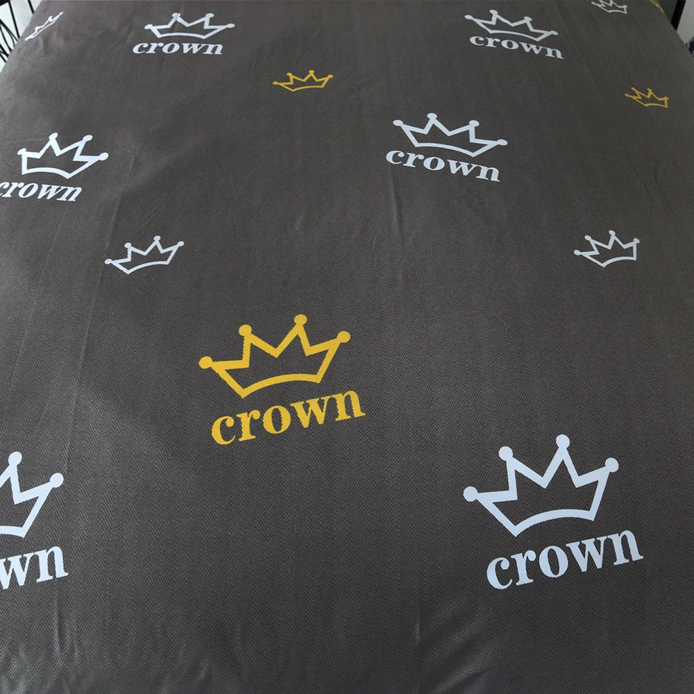 BeddingOutlet Корона Постельное белье queen King, стеганое одеяло, размеры: комплект для обычной двухстальной стильный серый комплект постельного белья 2/3/4 шт. полосатая реверсивная покрывала