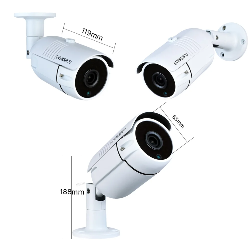 Хорошее качество HD 1080 P 2MP AHD CVI TVI аналоговый 4 в 1 наружная ИК Водонепроницаемая