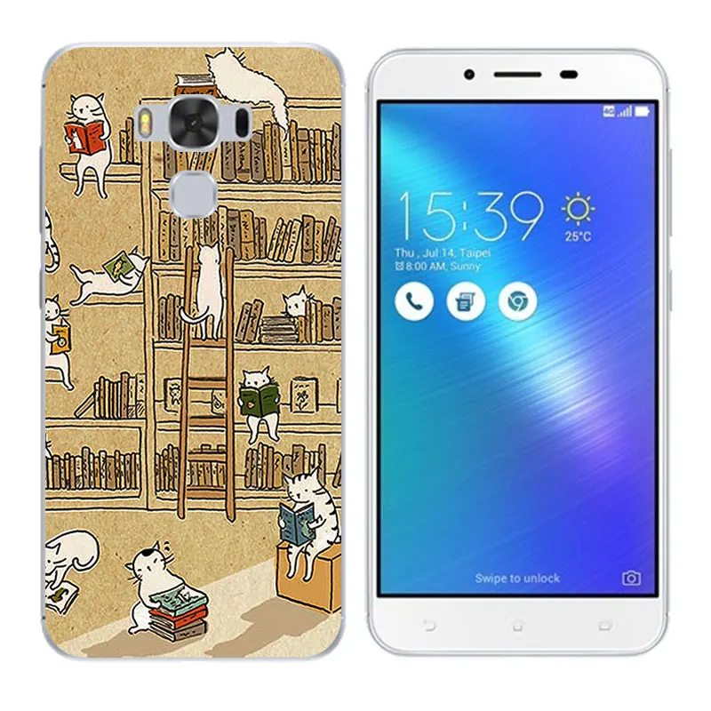 Чехол для ASUS Zenfone 3 Max ZC553KL мягкий силиконовый чехол Fundas zc553kl чехлы телефонов |