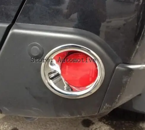 Для Nissan X Trail t31 2008 2009 2010 2011 2012 2013 Хром Лампа заднего противотуманного фонаря