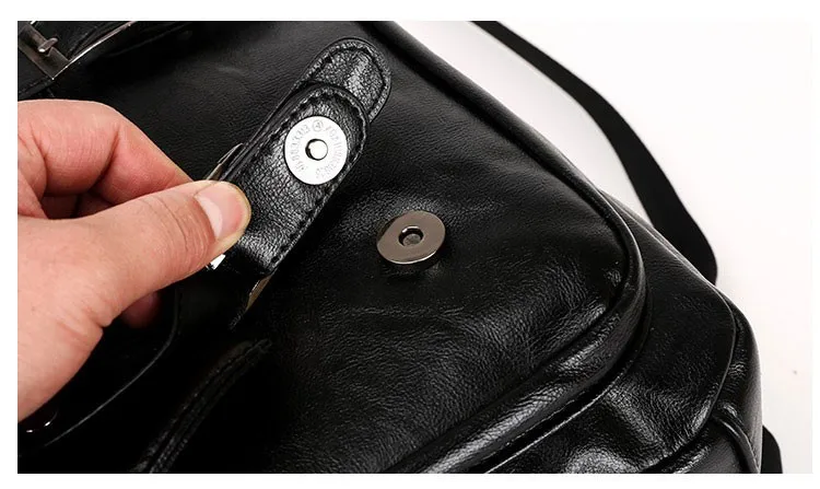 Мужской кожаный рюкзак, мужские рюкзаки для путешествий, Mochila Masculina, Черная мужская сумка для книг, рюкзак для ноутбука, Mochilas Para Hombre Man