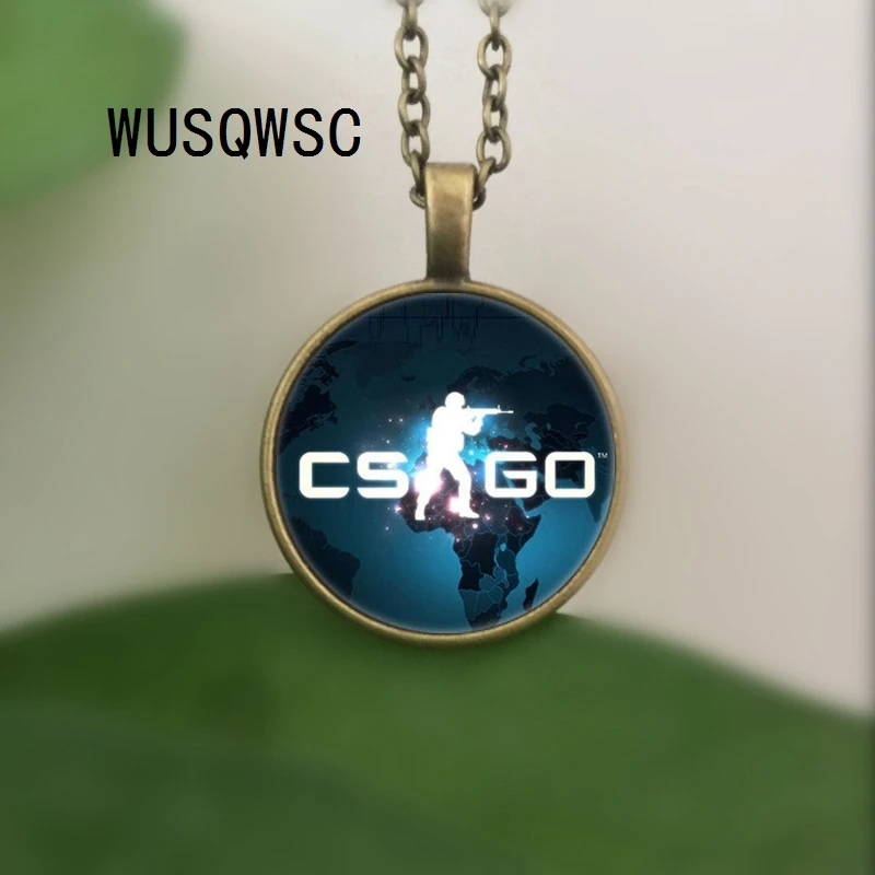 3/Цвет игр CS GO цепочка со стразами Цепочки и ожерелья для Для мужчин csgo аниме Neckless