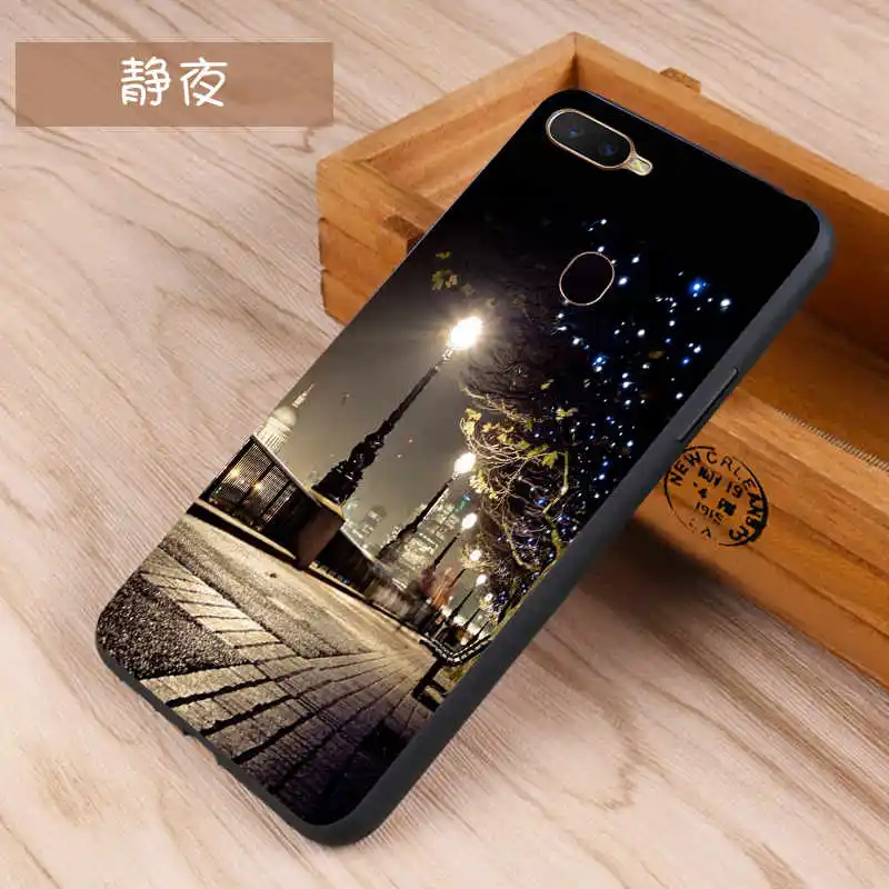 OPPO AX7 Case Cover 6.2 inch Luxury Soft Cartoon Back Phone AX 7 OPPOAX7 CPH1901 Silicone |