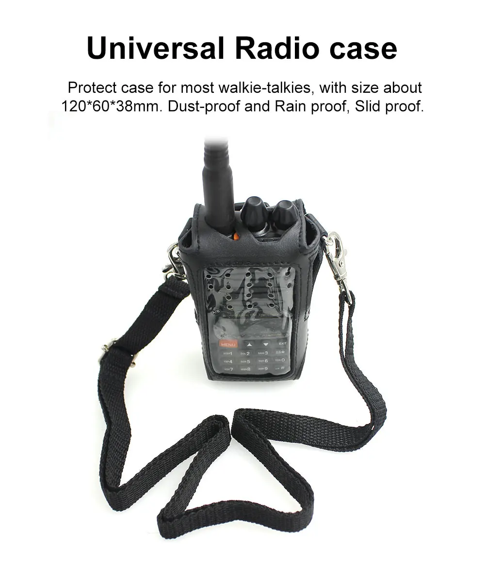 Для Переноски Чехол для KG UVD1P иди и болтай walkie talkie “иди сумка 2 двухстороннее