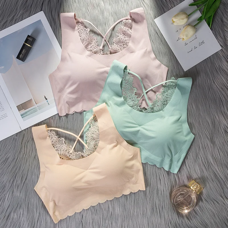 2019 новый для маленьких девочек Спортивные бюстгальтеры подростков бюстгальтер