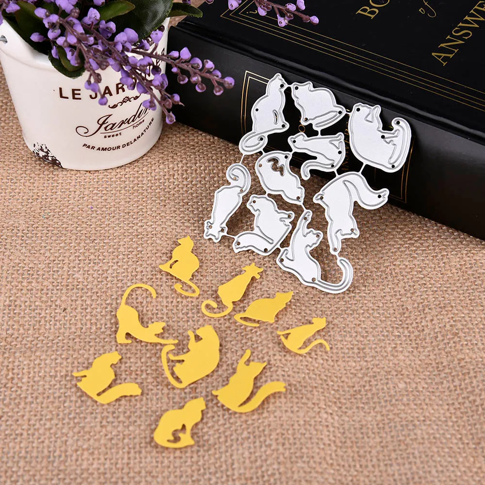 Штампы и умирает Новый Цветочное сердце резки металла Трафареты DIY Скрапбукинг