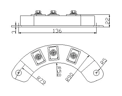 Модуль контроллера выпрямителя: MXY(II/S)70-12 MXG(II/S)70-12 / MXY(II/S)100-12 (три терминала/шаг