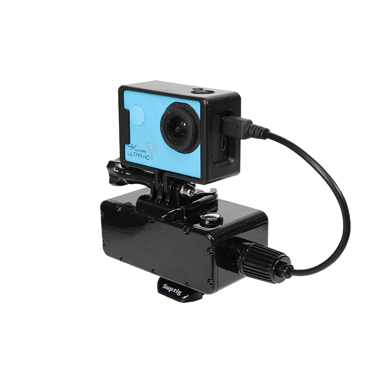 Водонепроницаемый чехол-аккумулятор 5200 мАч для GoPro Hero 7 6 5 4 3 + SJCAM YI 4K аксессуары