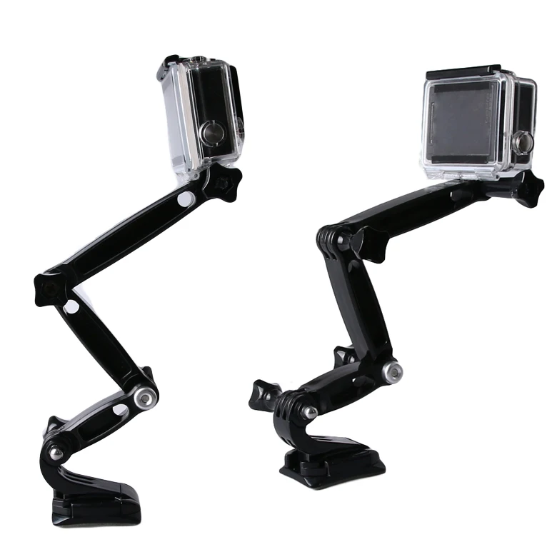 Селфи-палка для селфи удлинительная 3-сторонняя рукоятка шлема аксессуары с