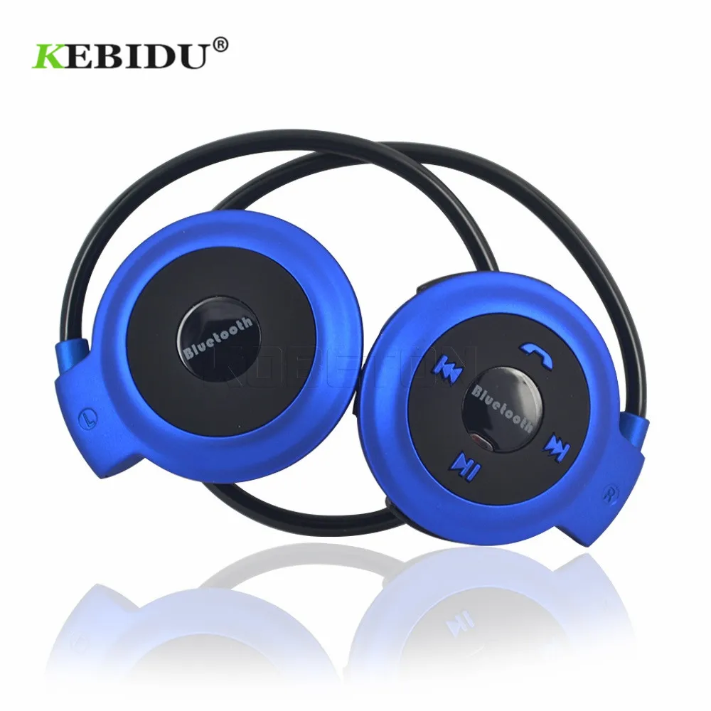 Эластичные складные наушники Kebidu TF FM MP3 беспроводная гарнитура Спортивная мини