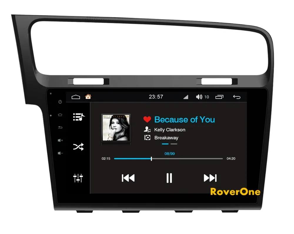 RoverOne для Volkswagen для VW Golf 7 Mk7 Golf7 2013 Android 8,0 Авторадио автомобильный gps плеер Мультимедиа Media Системы