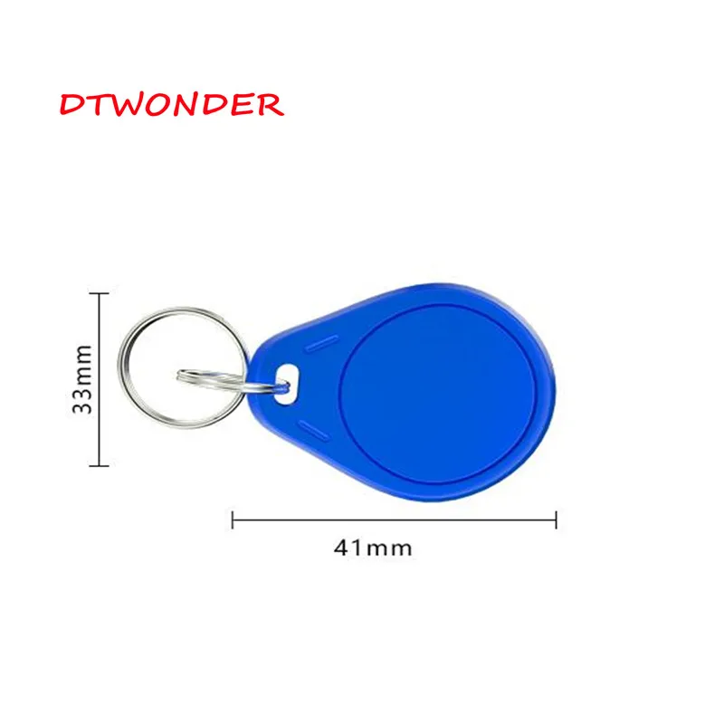Dtwonder карты контроля доступа 125 кГц rfid брелоки TK4100 брелки электронные ключи безопасности бесконтактных DT03TAGS-125