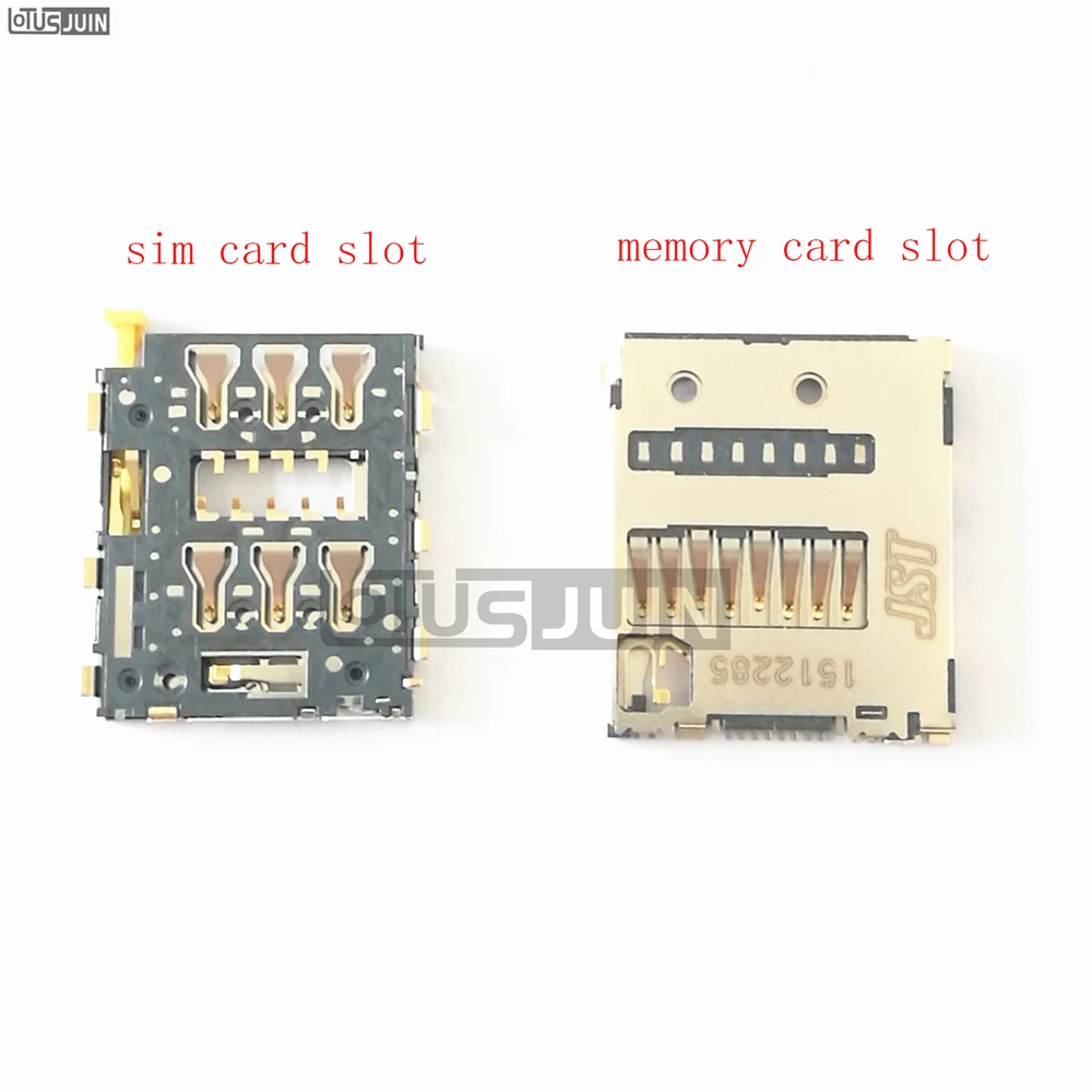 

10PCS Original SIM Card Slot+SD Memory card sitting Holder Socket Slot For Sony Xperia Z3 D5833 D6653 D6616 D6603 D6633