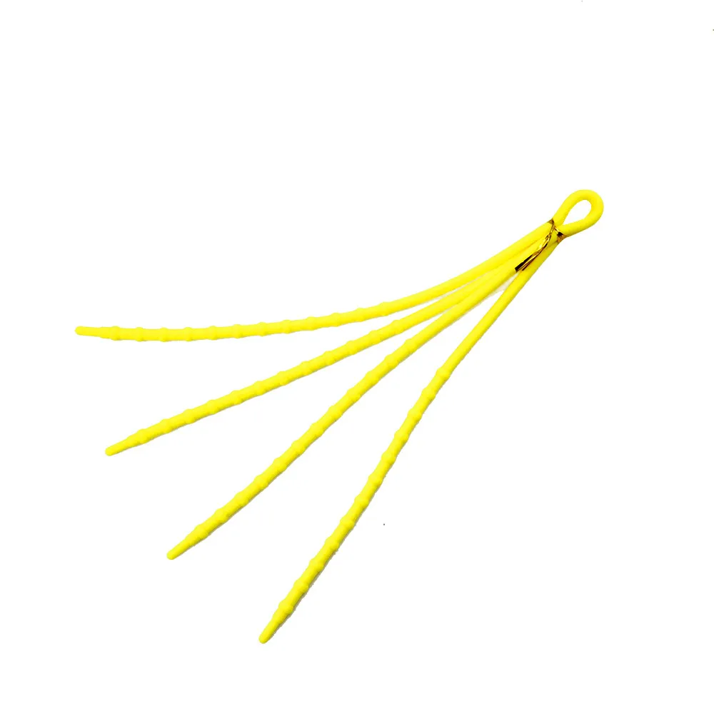 yellow 1 пара, женские и мужские спортивные беговые шнурки X-Tie Lazy, легкие эластичные силиконовые шнурки для обуви, шнурки, веревки для кроссовок - Цвет: yellow