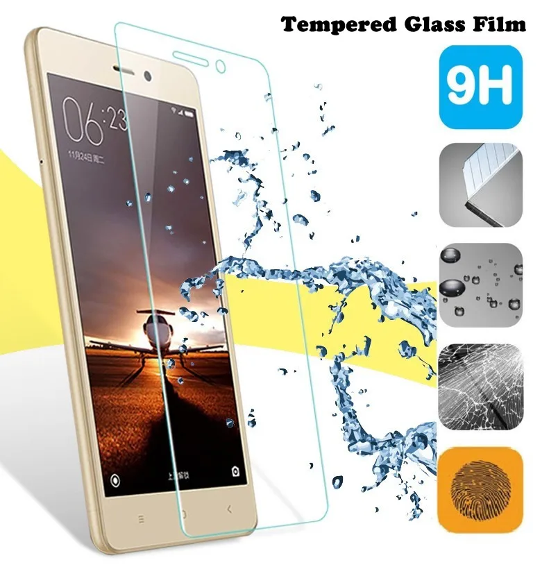 2X Закаленное Стекло Пленка Мягкие TPU Чехол Для Elephone М2 М 2 5.5 &quotроза Сова Слон