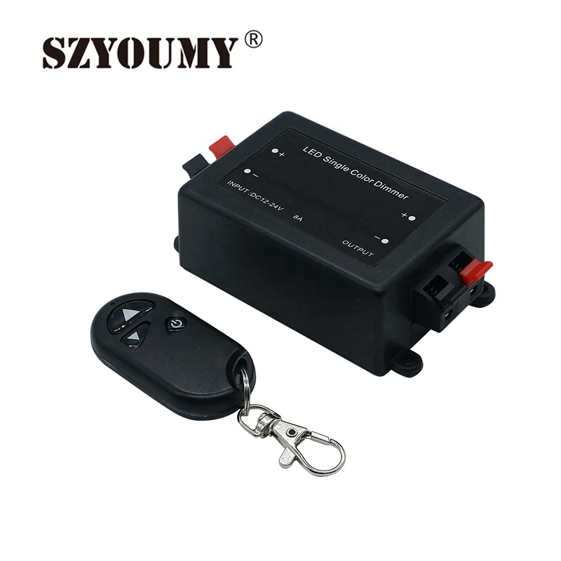 SZYOUMY DC 12В 24В 8A светодиодный Одноцветный Диммер для светодиодной точечной лампы