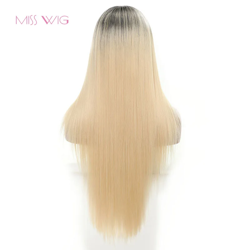 Miss wig длинный прямой синтетический парик с фронтальным кружевом красный цвет парики для женщин высокотемпературное Волокно Термостойкие