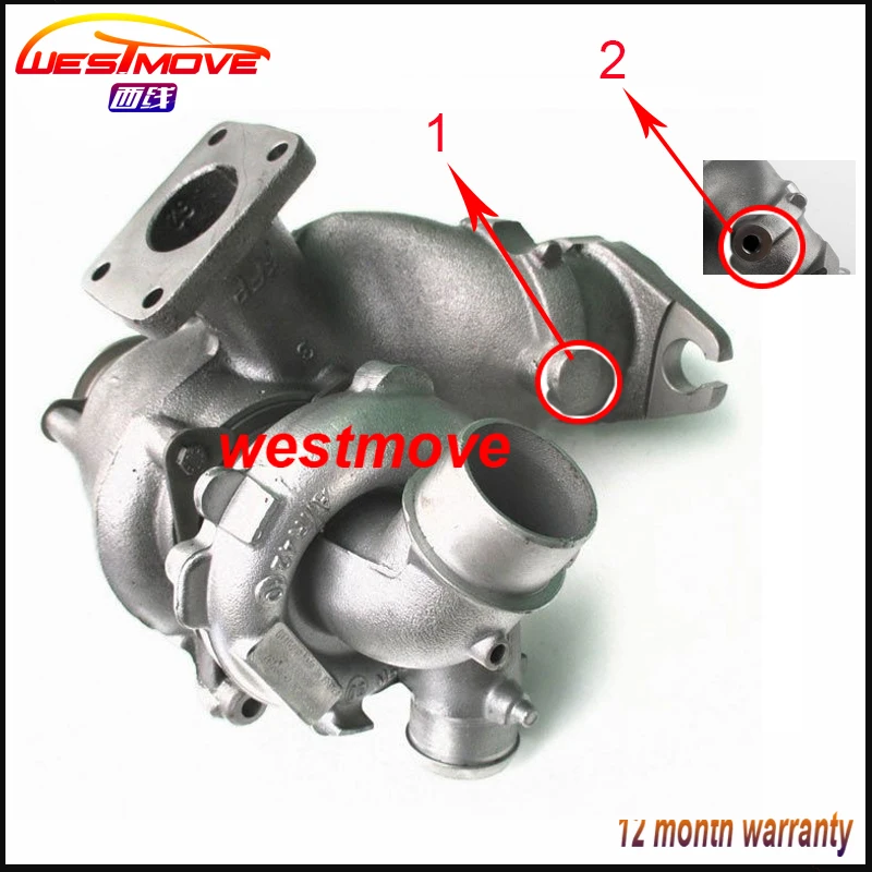 Турбокомпрессор GT1549P turbo 707240 для Citroen C8 Fiat Ulysse II Lancia Phedra Zeta Peugeot 807 2 HDI JTD DW12TED4S 2001