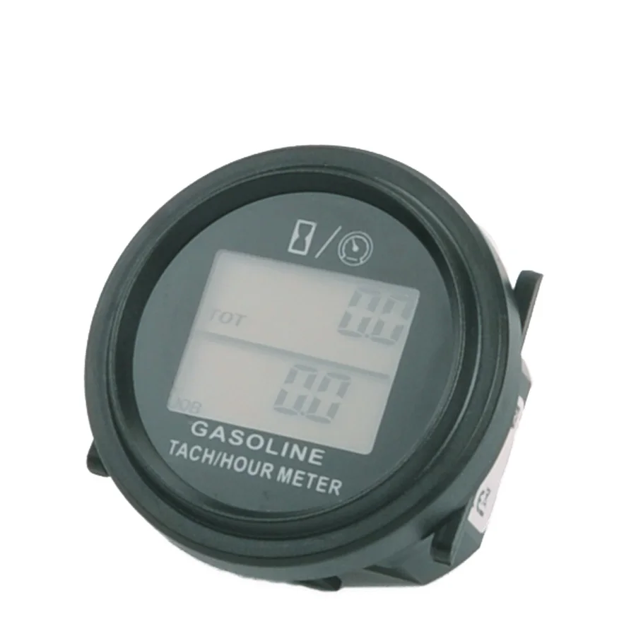 Большой ЖК дисплей Подсветка счетчика Тахометр для газового двигателя 2/4 тактный