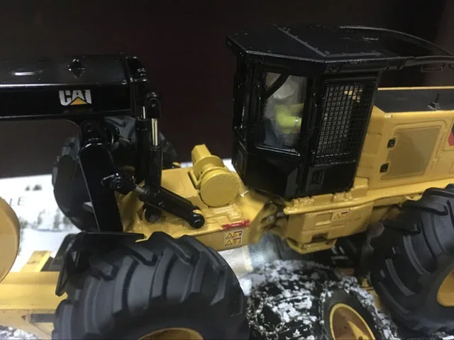 Caterpillar Cat 555D колеса скиддер 1:50 Масштаб металлические модели путем литья под