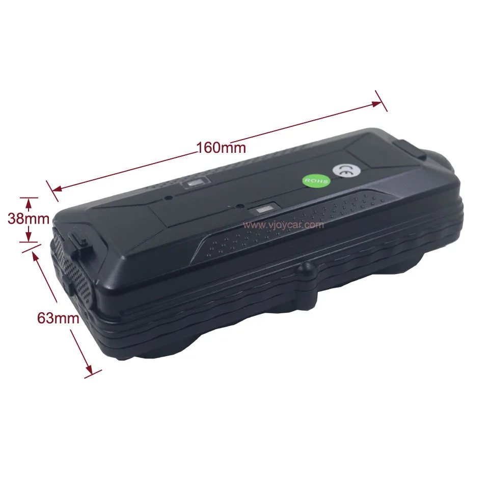 VJOYCAR TK10 10000 мАч gps трекер Rastreador Veicular Водонепроницаемый Wi-Fi SD Оффлайн регистратор