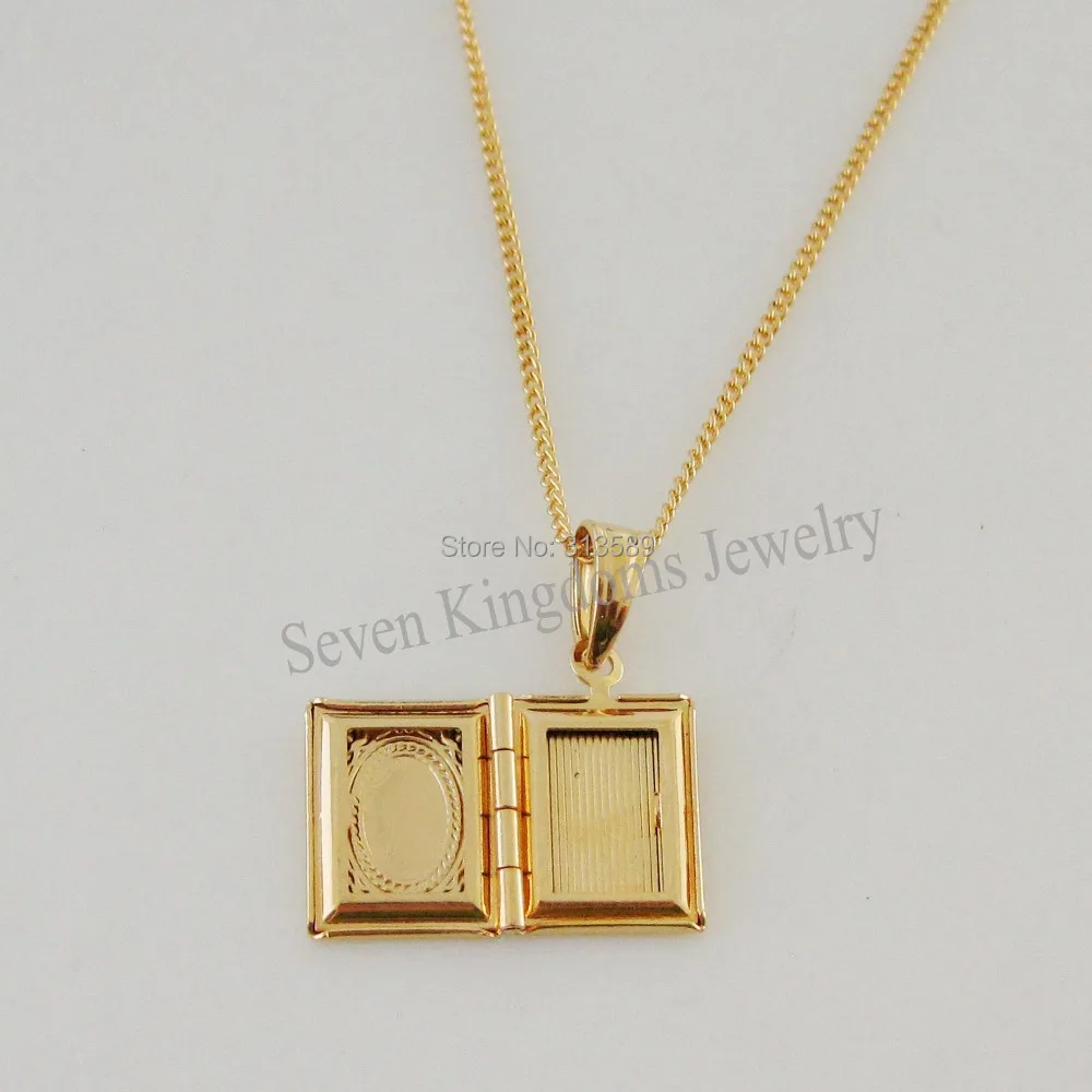 Минимальный заказ 10 $/-желтое золото GP 18 &quotожерелье и мусульманский Бог кулон
