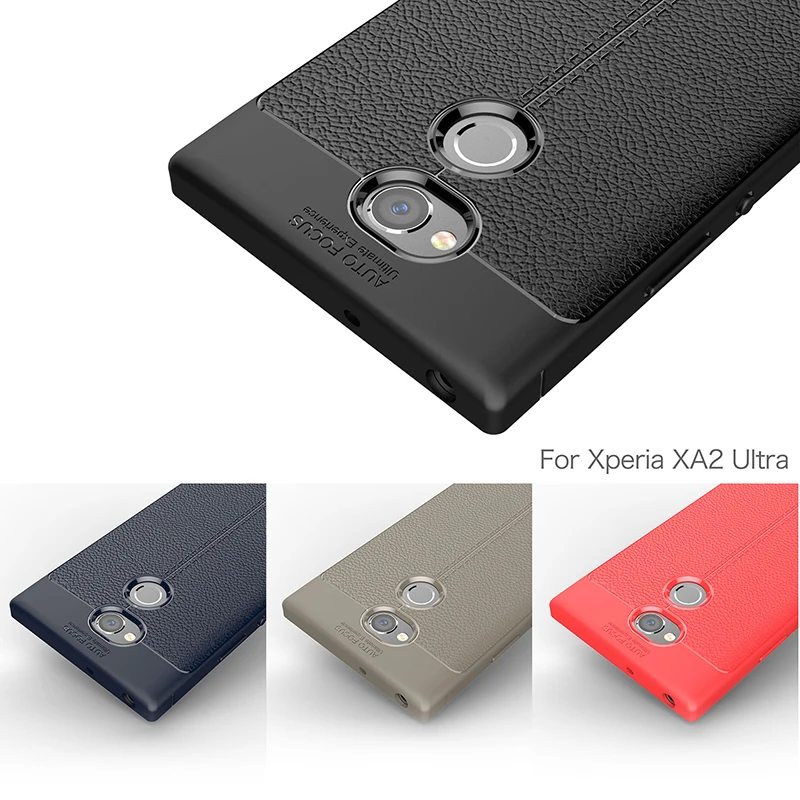 2 шт. чехол для Xperia XA2 Ultra Мягкий Силиконовый ТПУ Sony X A2 6 0 полностью защитный