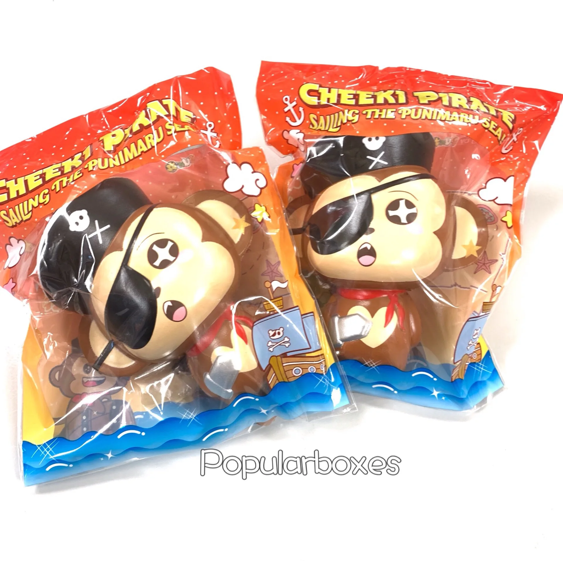 Медленно восстанавливающие форму Подарочные игрушки Punimaru cheeki pirate | Игрушки и