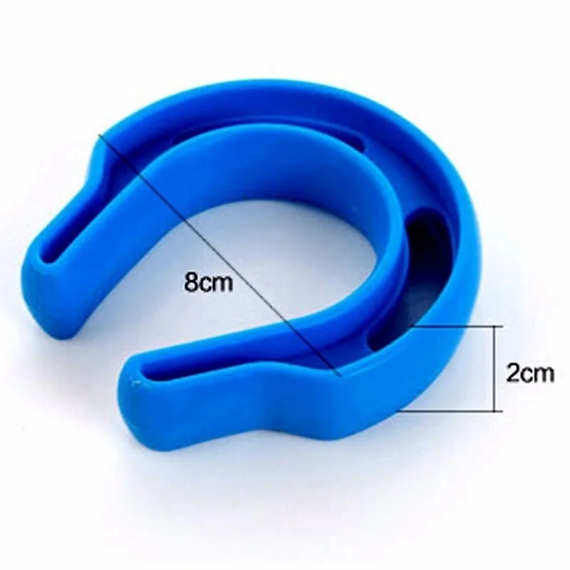 Дверные ограничители типа C 2 шт. защитные пластиковые материалы случайные цвета