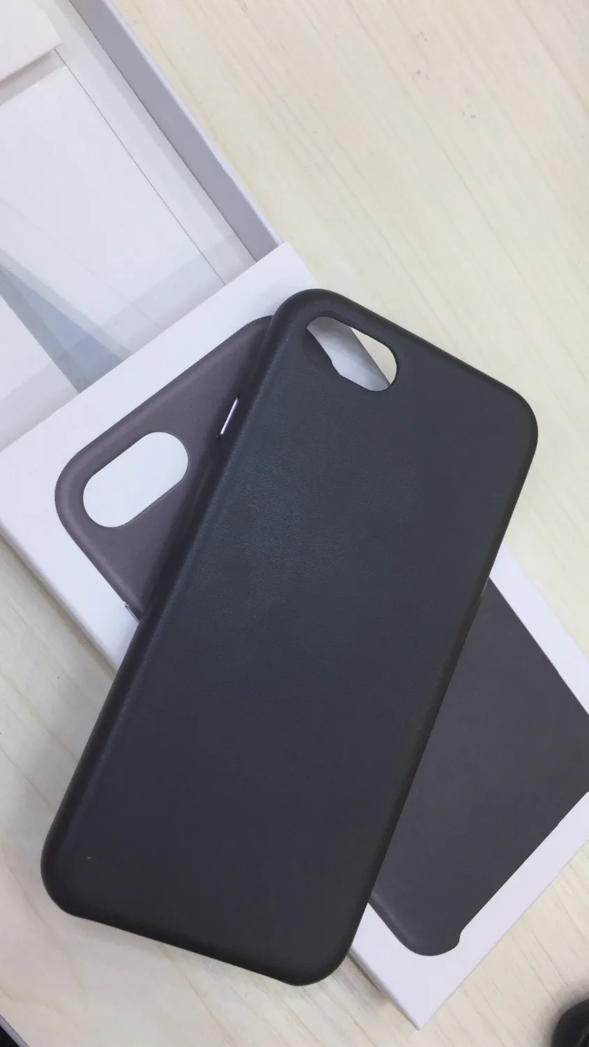 Роскошный чехол из натуральной кожи с металлическими кнопками для iphone 7 7Plus 8 Plus X