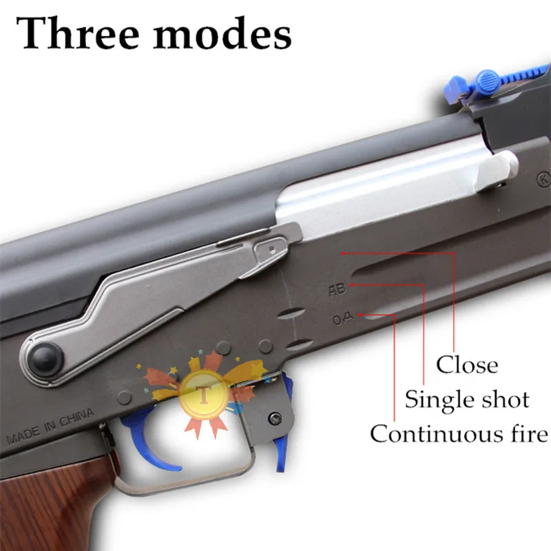 RX AKM 47 воды гель бластер для детей на открытом воздухе мяч пистолет Электрический