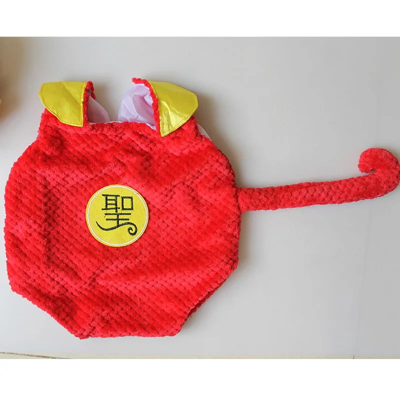 Baby photography props Monkey King costume newborn photo accessories Sun Wukong outfit infant fotografia Kungfu baby Xmas gift | Детская
