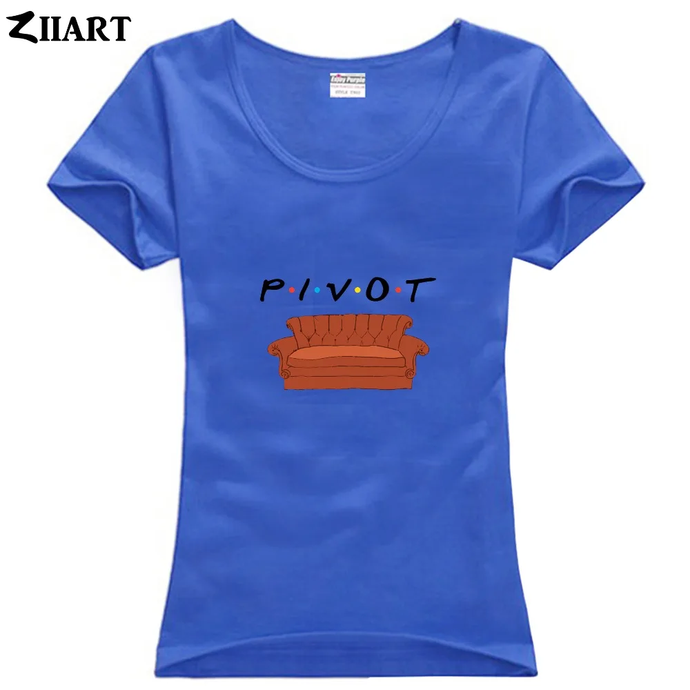 P.i.v.o.t. PIVOT SOFA friends одежда для пары женский o образный вырез хлопковая футболка с