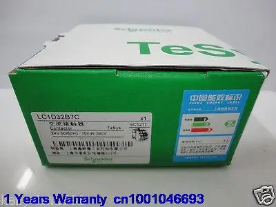 DHL/EUB 5 шт. НОВЫЙ Оригинальный для Schneider LC1D32B7C LC1-D32B7C AC24V Контактор 15-18 |