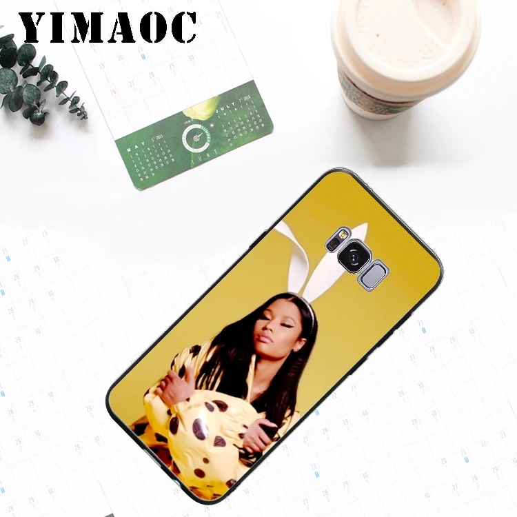YIMAOC A44 Nicki Minaj Bad Girl Soft Silicone Case for Samsung Galaxy S9 S8 A6 Plus 2018 S7 S6 Edge A5 A3 2017 2016 Note 8 9 |