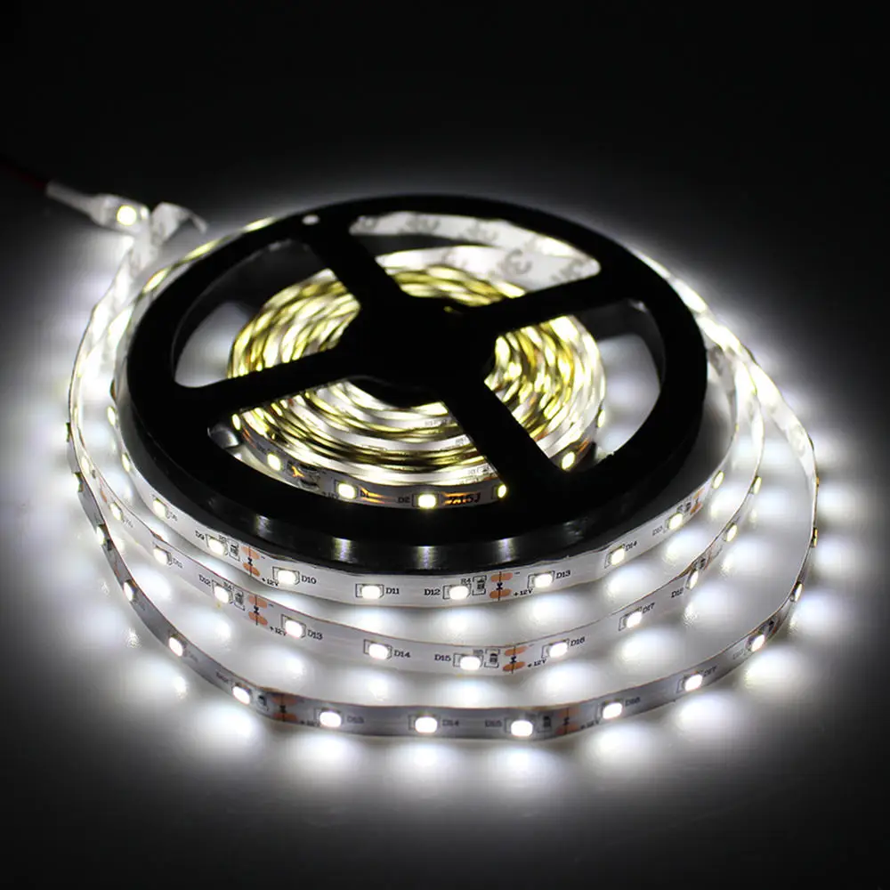 Led Strip SMD 2835 DC12V 60 LED/M Flexible 3528 Rope Non-waterproof Indoor Decortion String Light 5M | Лампы и освещение