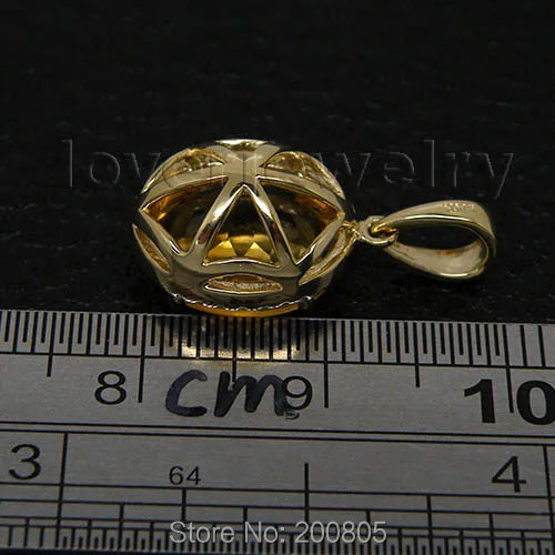 Новый Винтажный Овальный твердый 14Kt желтый золотой 4 82ct алмаз помолвочный цитрин