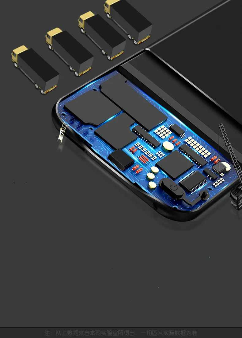 Зарядное устройство Extpower на 6800 мА · ч для Xiaomi Redmi Note7 внешний портативный чехол
