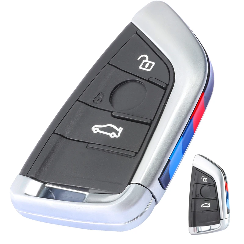 KEYECU 315/434/868 МГц PCF7953 CAS4 +/FEM YG0HUF5662 / 5767 обновленный 3 кнопочный пульт дистанционного