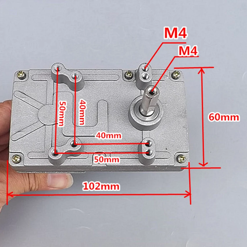 DC 12V Шестерни мотор 7-образный 555 двигатель 10 об/мин качели головка с высоким крутящим моментом Шестерни коробка микро мотор для игрового автомата с автоматическим вращением