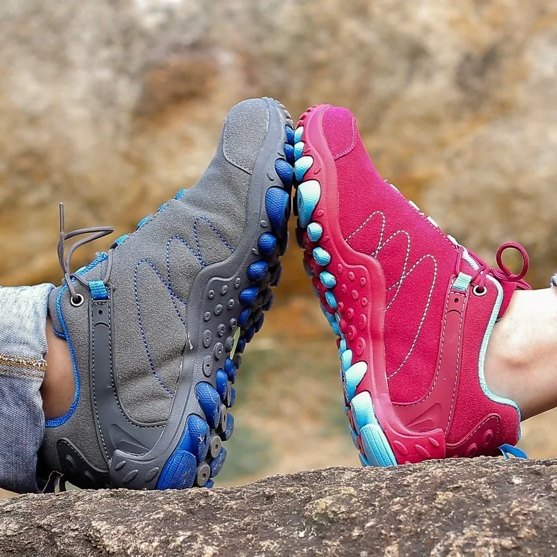 Outdoor Tactical Hiking Shoes Men Casual Wear Resisting Non-slip Sneakers Shoes Women Sneakers Climbing Trekking Sport Unisex