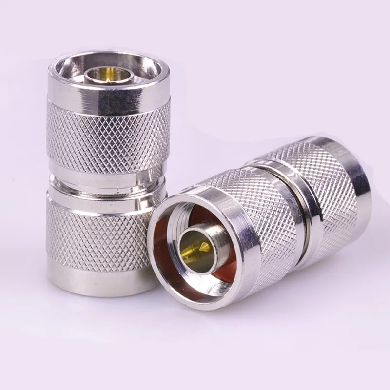 10 шт./лот медный двойной N Male прямой адаптер Plug к RF коаксиальный конвертер R